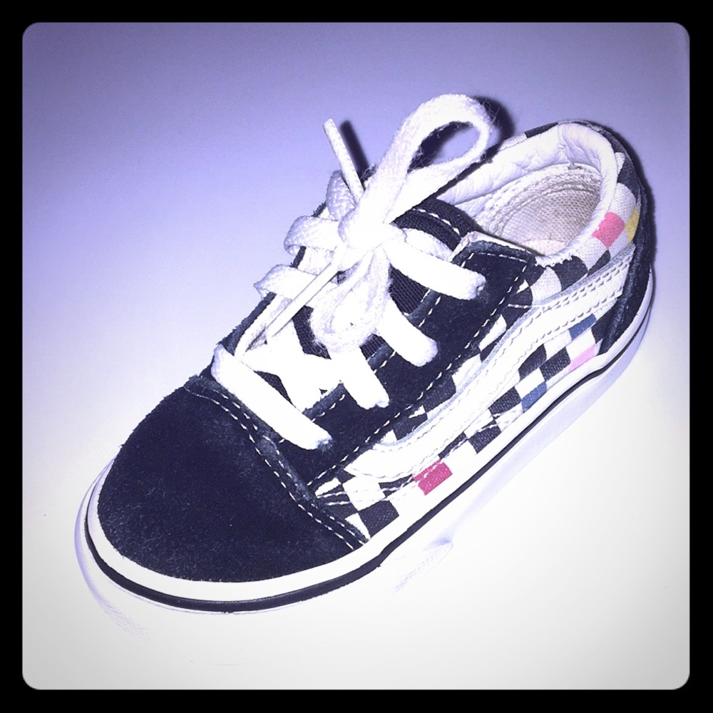 Vans  rainbow-checkboard